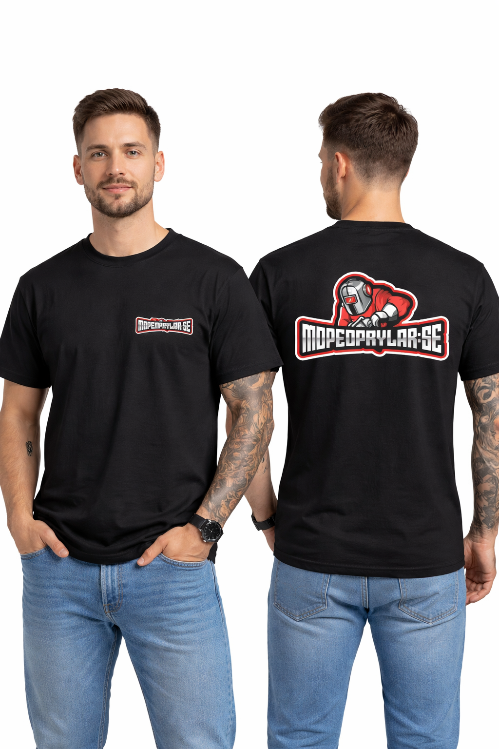 T-shirt med tryck